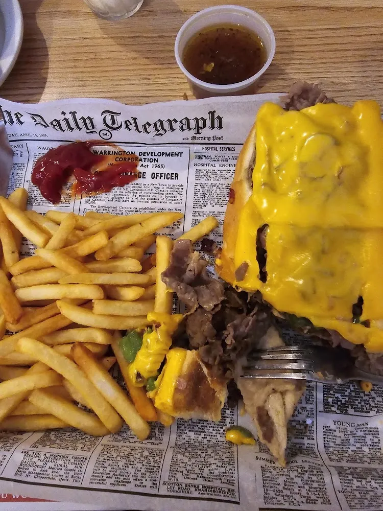 Steak and Cheese Sandwich